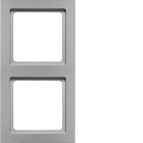 Berker 10126094 Rahmen 2fach Q.3 alu samt, lackiert Mesch Shop Berker 10126094 Rahmen 2fach Q.3 alu samt, lackiert Mesch Shop